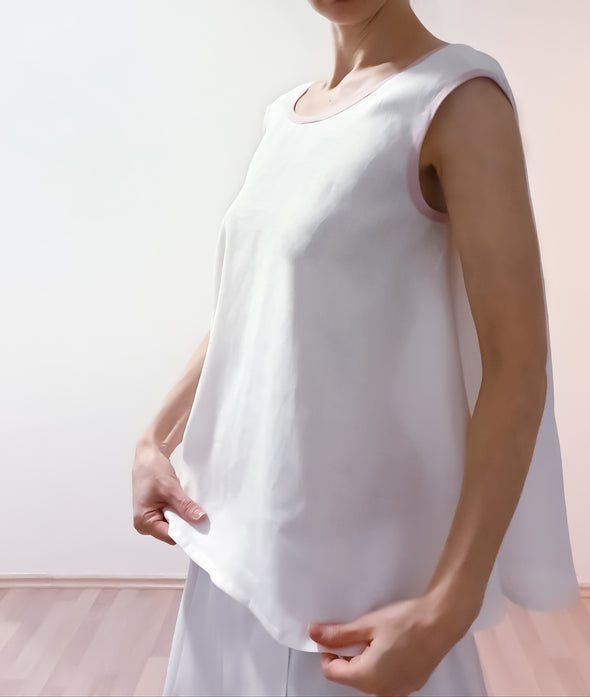 Plastic-free Hemp Blouse