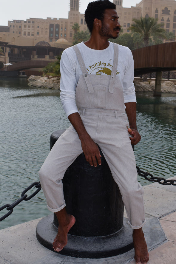 vegan men dungarees
